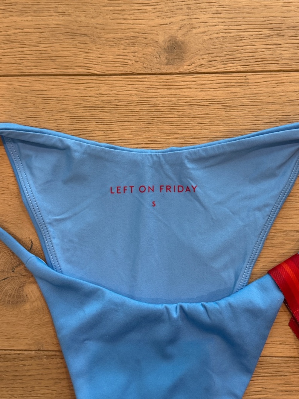 NWT Left on Friday Skinny Dip Bottom in Point Break Blue - Size Small - Picture 6 of 6